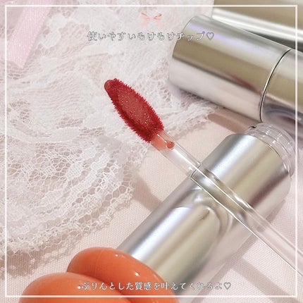 ドットオンムードワンウェイグロイティント/Heart Percent/リップティントを使ったクチコミ(3枚目)