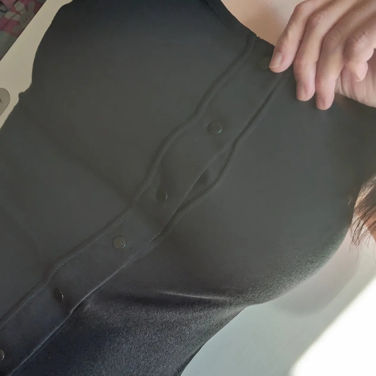 真紅 on LIPS 「三恵様の綿95%前開きインナーをお試しさせて頂きました。こちら..」(2枚目)