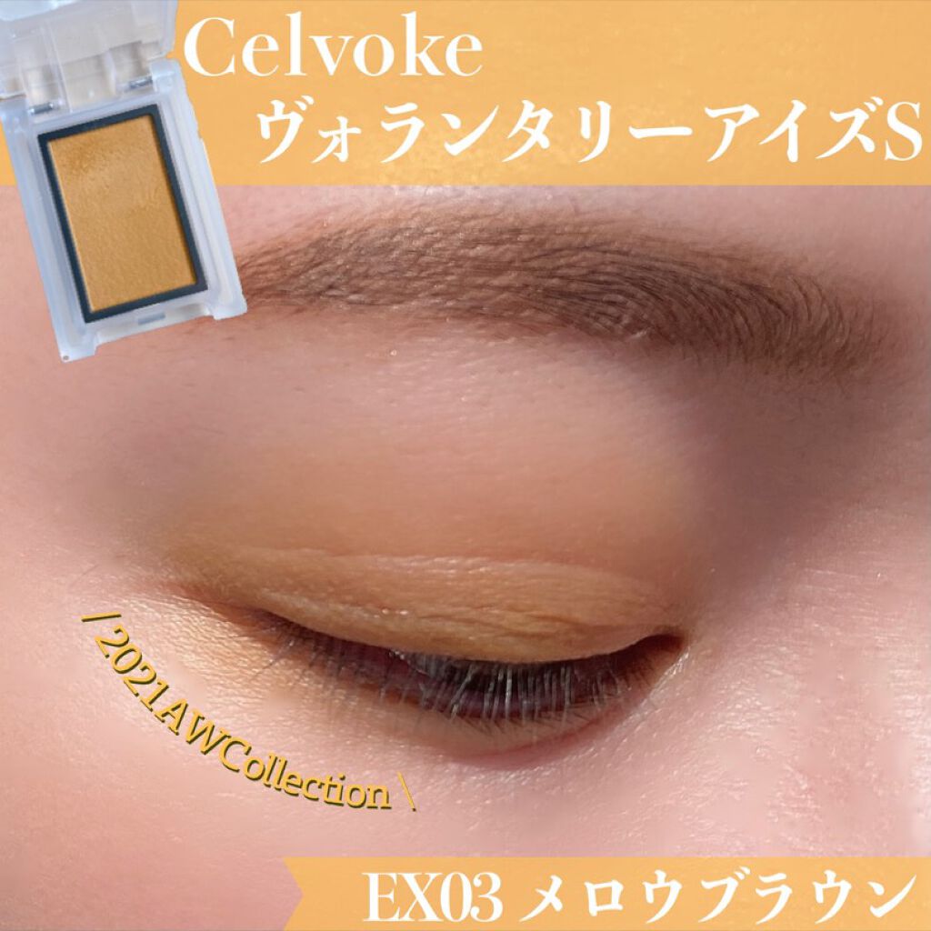 セルヴォーク ヴォランタリー アイズ/Celvoke/単色アイシャドウを使ったクチコミ（1枚目）