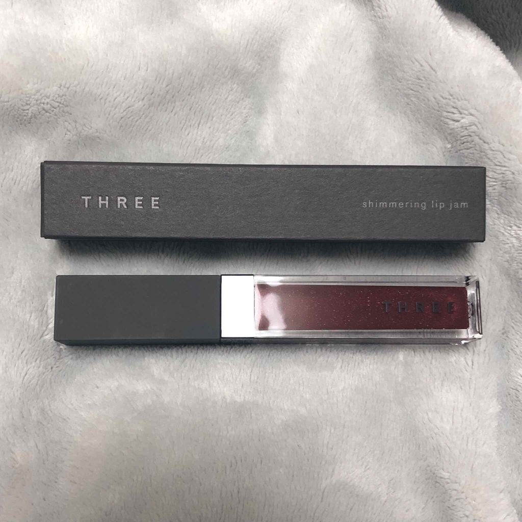 シマリング リップジャム/THREE/リップグロスを使ったクチコミ(1枚目)