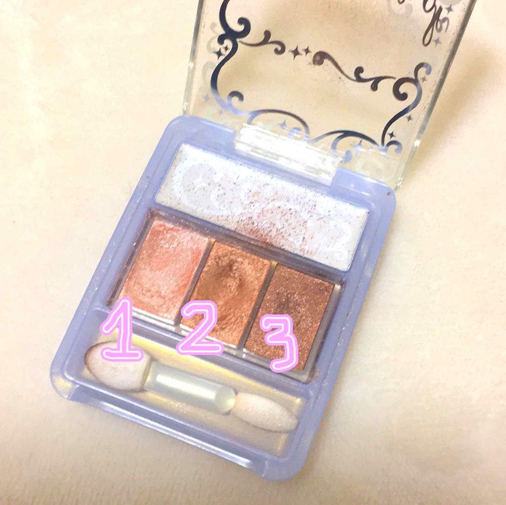 マジョルック(イルミネーター)/MAJOLICA MAJORCA/アイシャドウパレットを使ったクチコミ(3枚目)