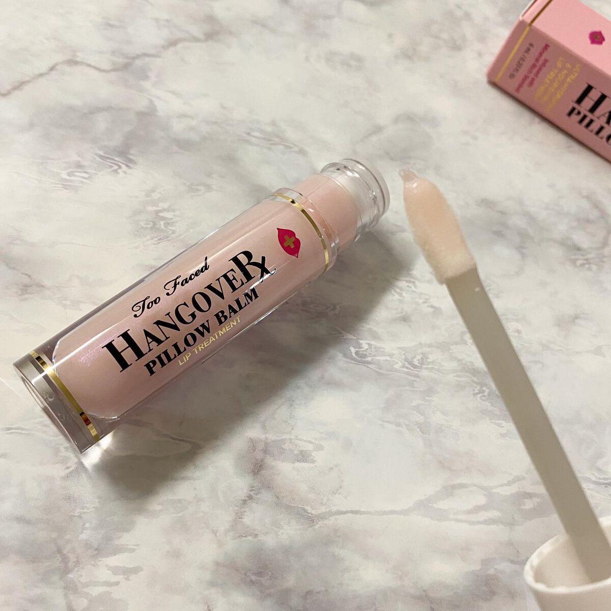 ~トゥー フェイスド ハングオーバー~ ピロー バーム リップ トリートメント/Too Faced/リップ美容液を使ったクチコミ(2枚目)