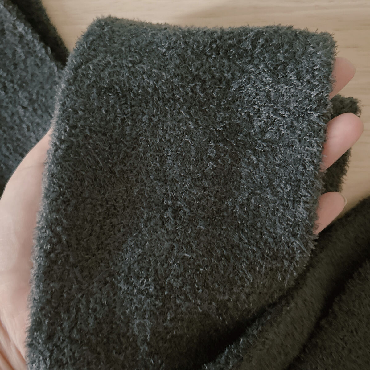 フワッとキュッと 着圧パジャマレギンス ネイビーグレーL/メディキュット/着圧ソックス・レギンスを使ったクチコミ（3枚目）