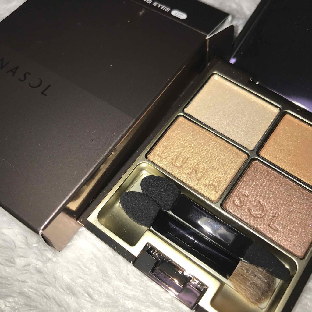 スキンモデリングアイズ/LUNASOL/アイシャドウパレットを使ったクチコミ（1枚目）