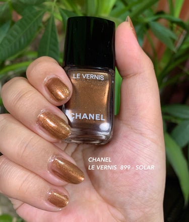 CHANEL 2021 Summer🏖
夏の新色ネイル💅

 CHANEL LE VERNIS  899 - SOLAR
先日購入した、シャネルの夏コレクション。
昨日載せたアイシャドウと一緒に購入した