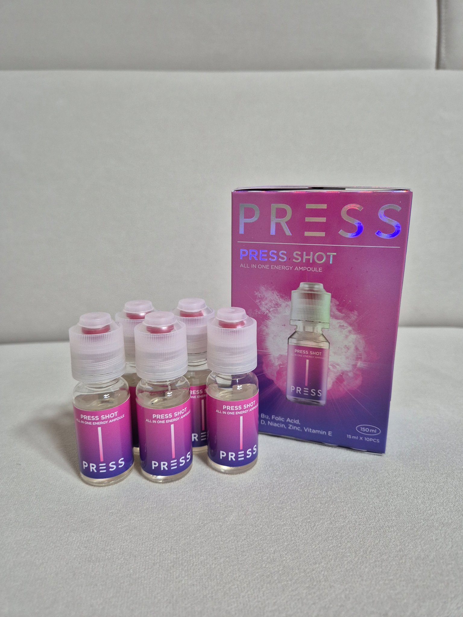 PRESS SHOT/PRESS SHOT/美容サプリメントを使ったクチコミ（1枚目）