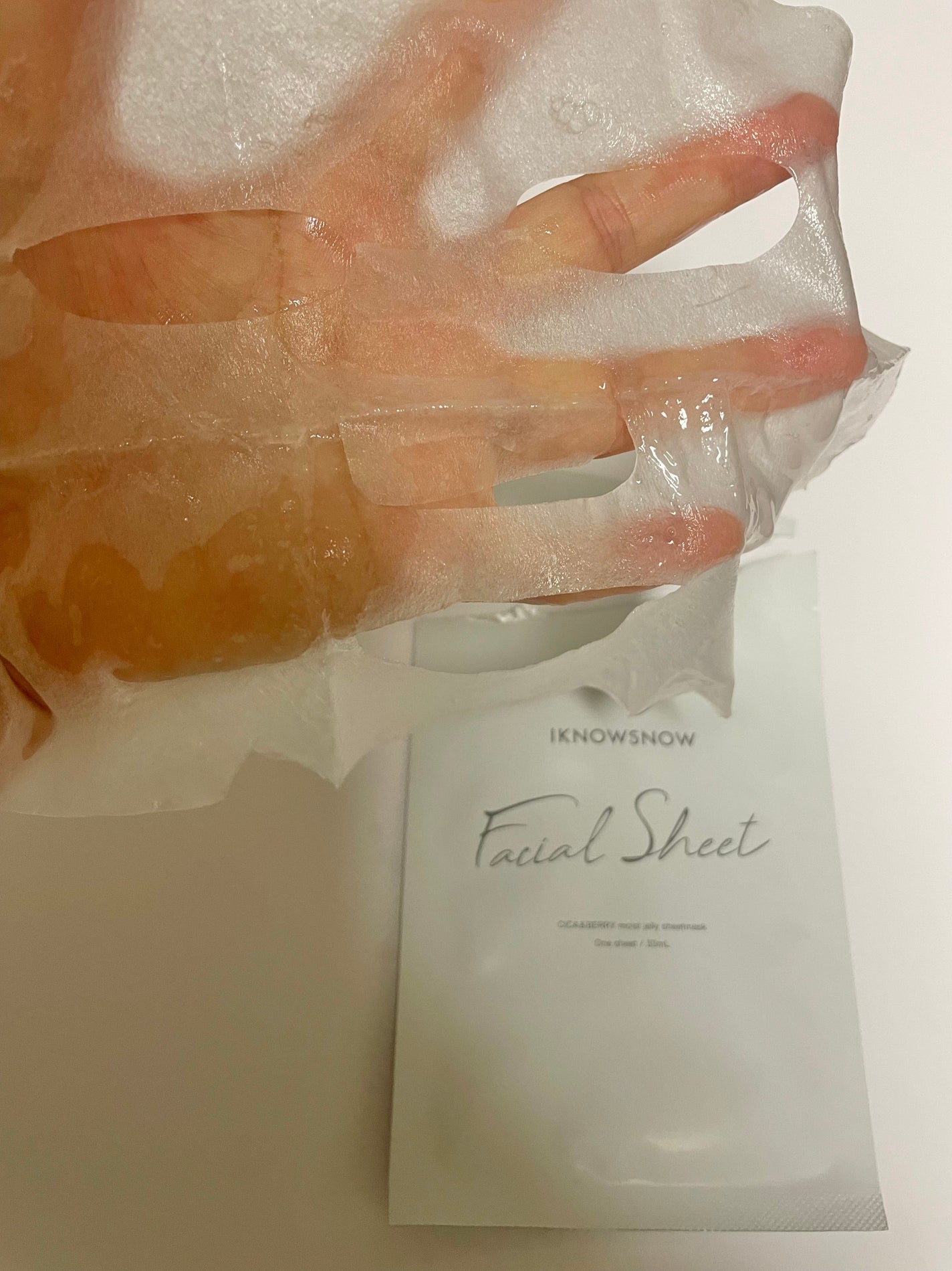フェイシャルシート/IKNOWSNOW/シートマスク・パックを使ったクチコミ(2枚目)