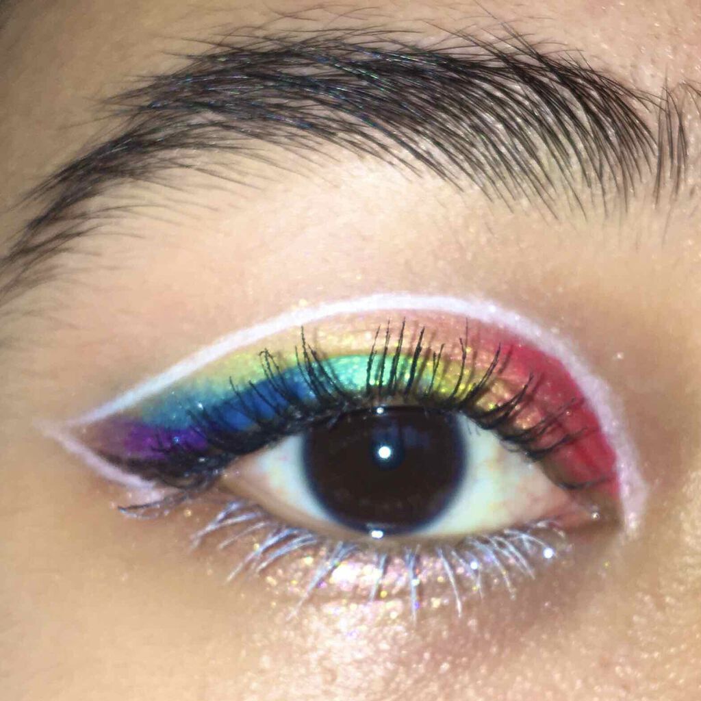 カラーマスカラ/crayontouch-me/マスカラ下地を使ったクチコミ(2枚目)