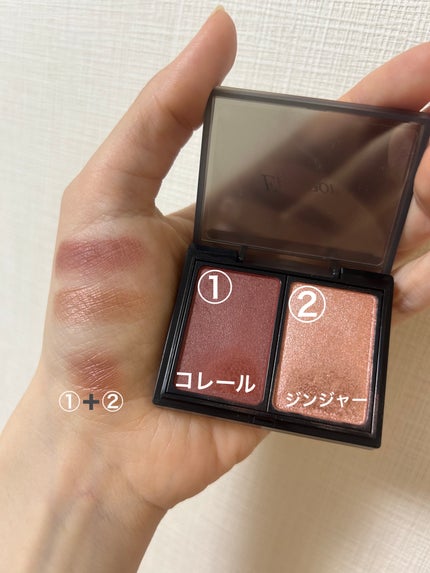 バイカラーアイズ/Enamor/アイシャドウパレットを使ったクチコミ(2枚目)
