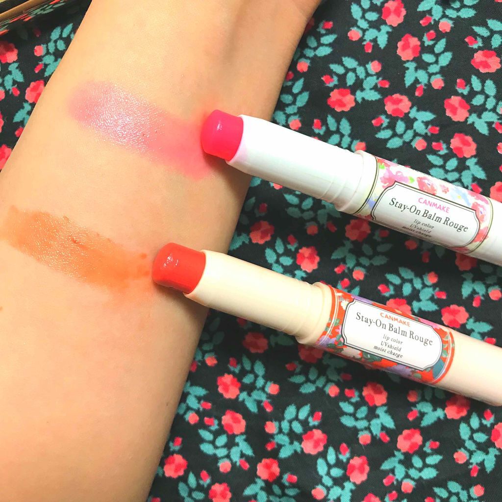 ステイオンバームルージュ/キャンメイク/口紅を使ったクチコミ(2枚目)