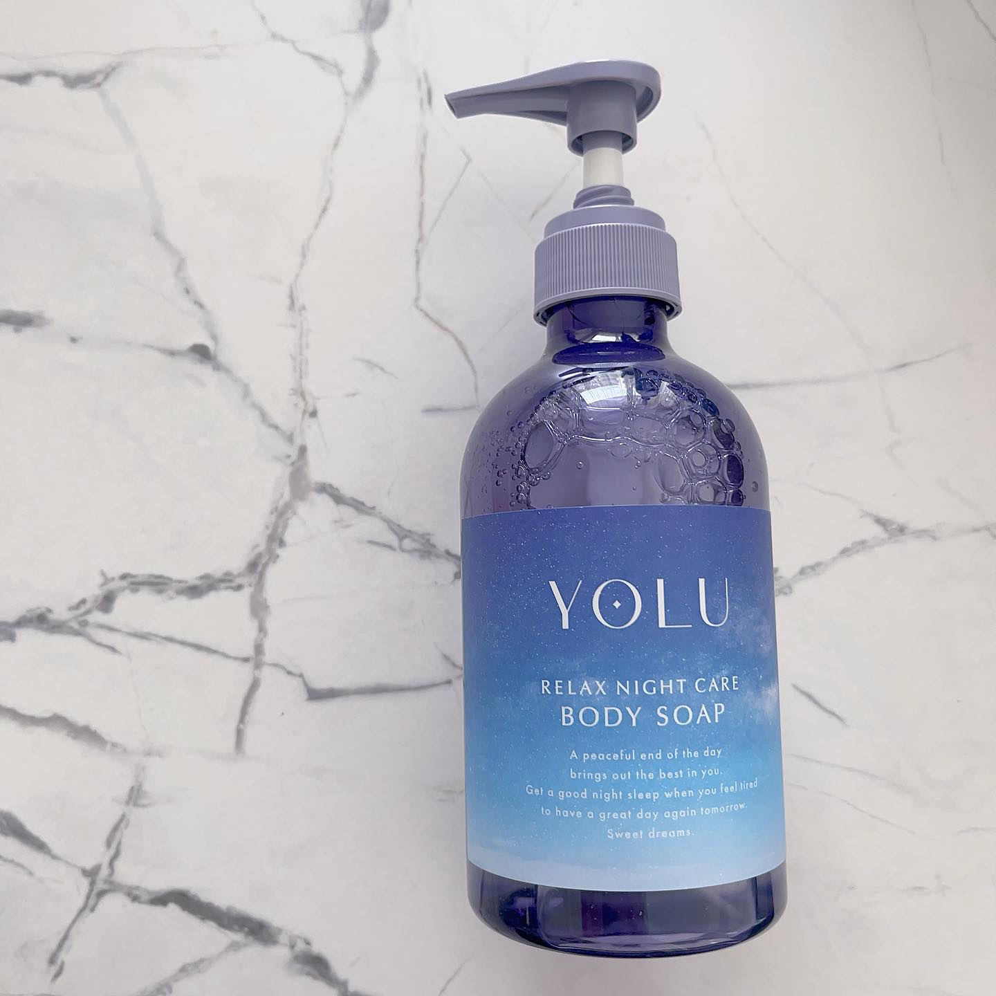 リラックスナイトケアボディソープ 440ml/YOLU/ボディソープを使ったクチコミ（1枚目）