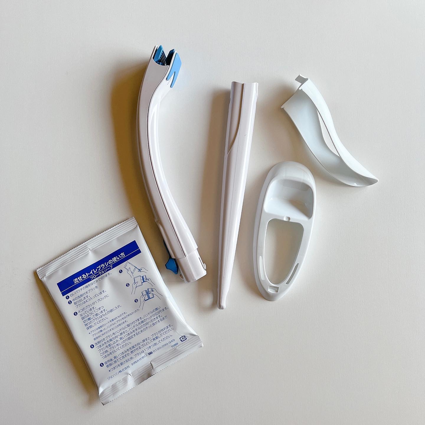 スクラビングバブル 流せるトイレブラシ/ジョンソン/その他を使ったクチコミ（2枚目）