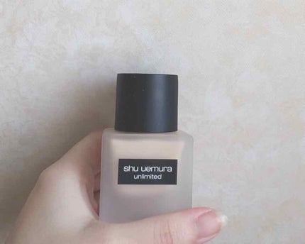 (旧)アンリミテッド ラスティング フルイド/shu uemura/リキッドファンデーションを使ったクチコミ(1枚目)