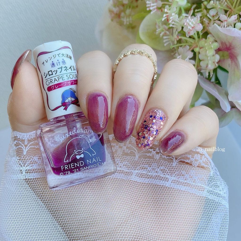 フレンドネイル(リニューアル品)	/DAISO/マニキュアを使ったクチコミ（1枚目）