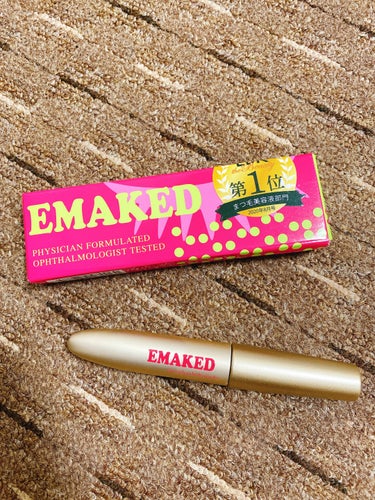 EMAKED（エマーキット）/水橋保寿堂製薬/まつげ美容液を使ったクチコミ（1枚目）