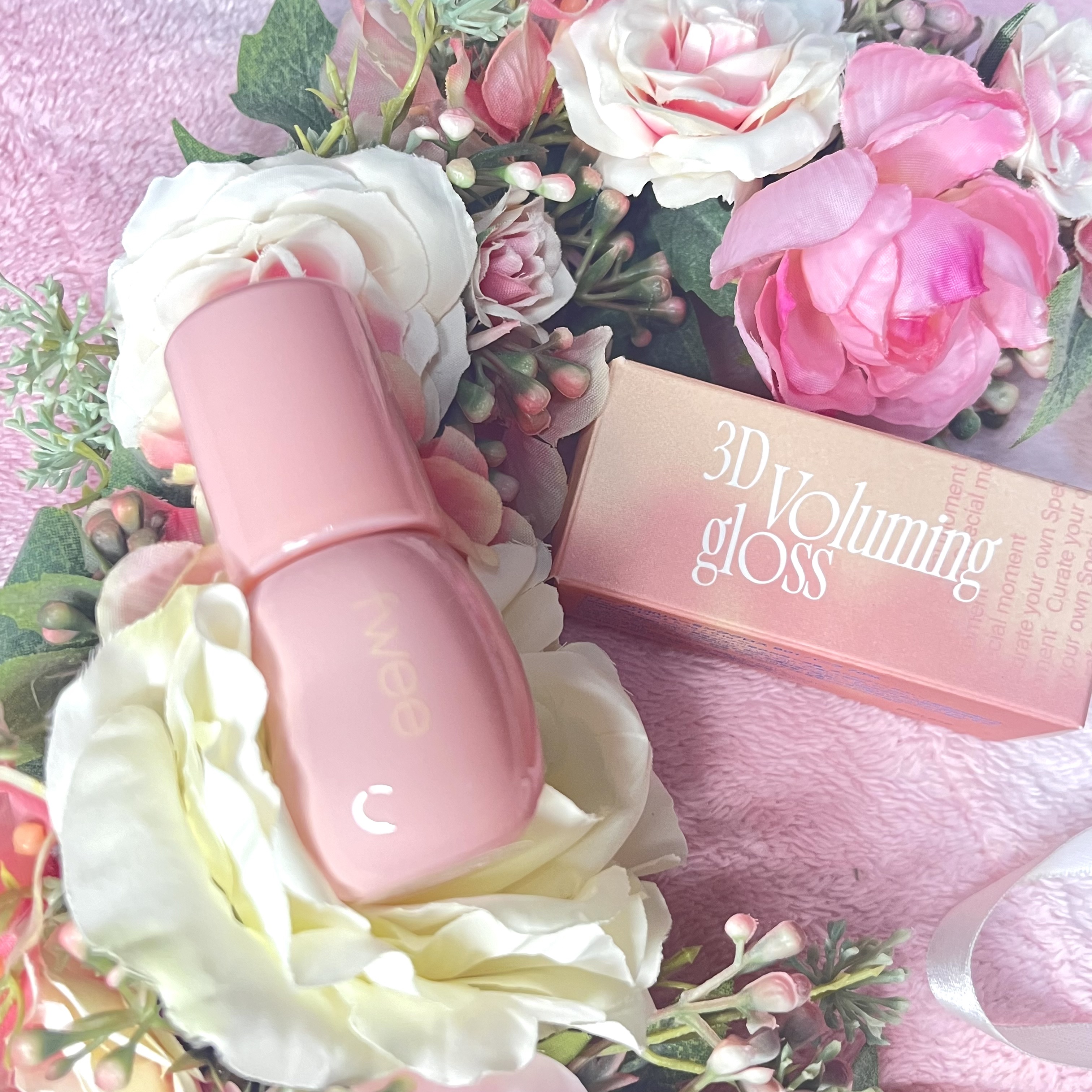 フィー 3Dボリューミンググロス/fwee/リップグロスを使ったクチコミ（1枚目）