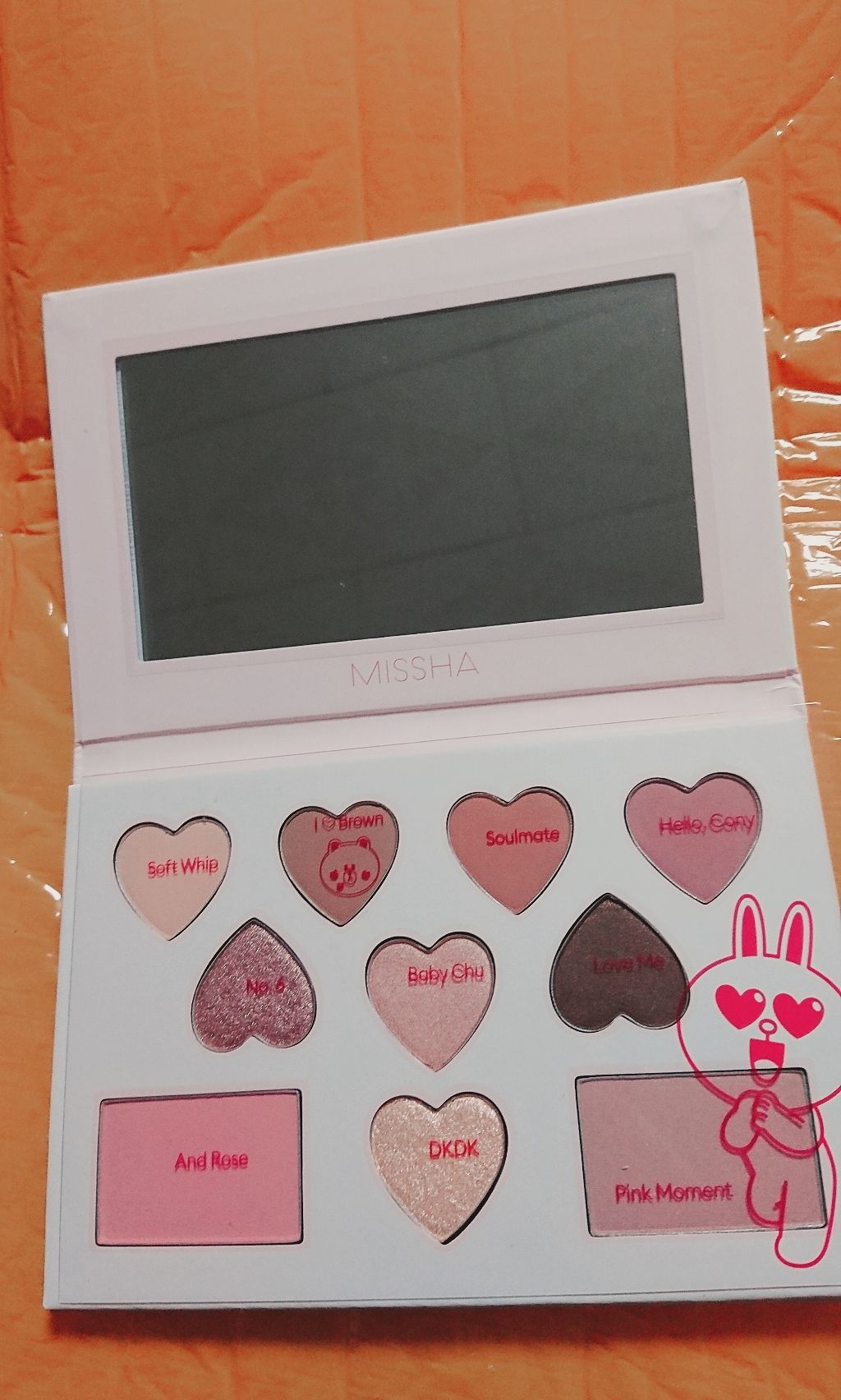 カラーフィルターシャドウパレット/MISSHA/アイシャドウパレットを使ったクチコミ(1枚目)