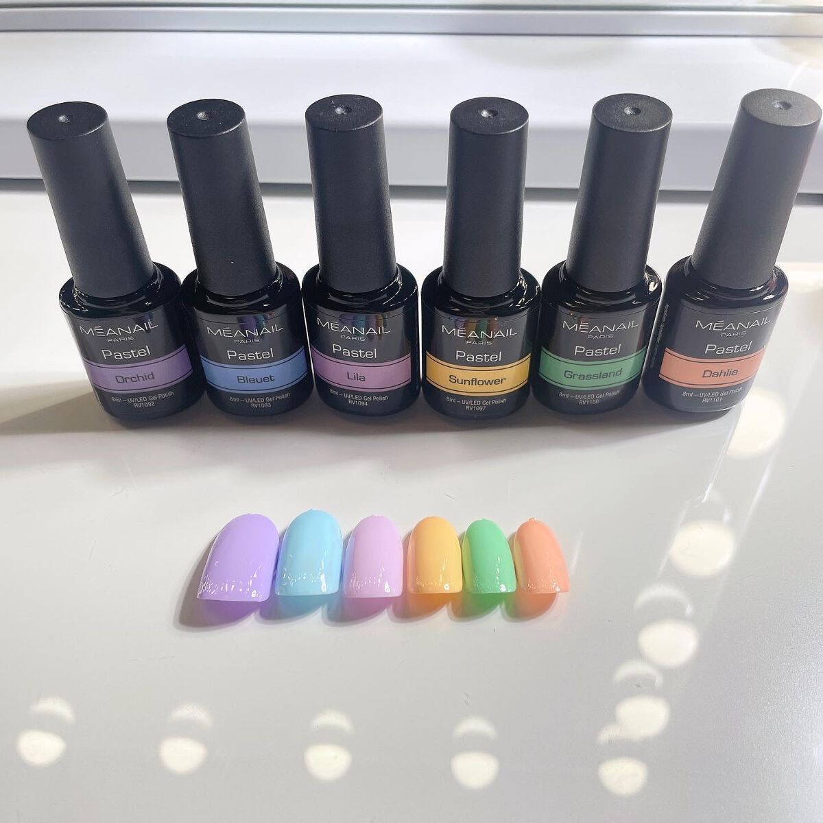 ジェルネイル6色セット/meanail/ジェルネイルを使ったクチコミ（3枚目）