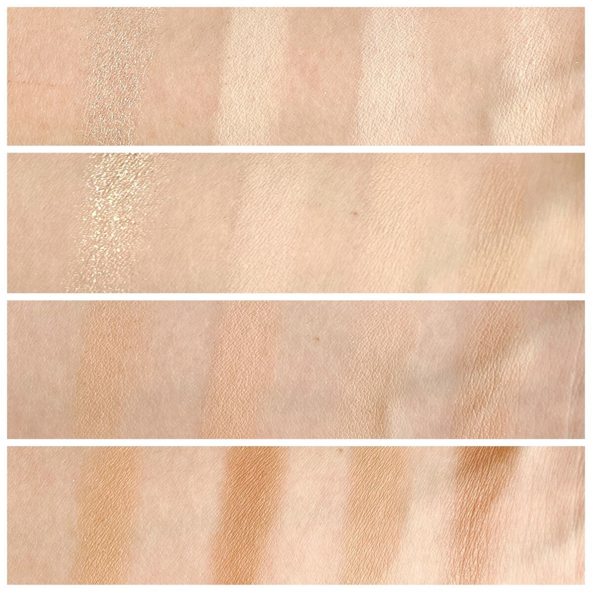 ソフトブラーリングアイパレット/wakemake/アイシャドウパレットを使ったクチコミ（3枚目）