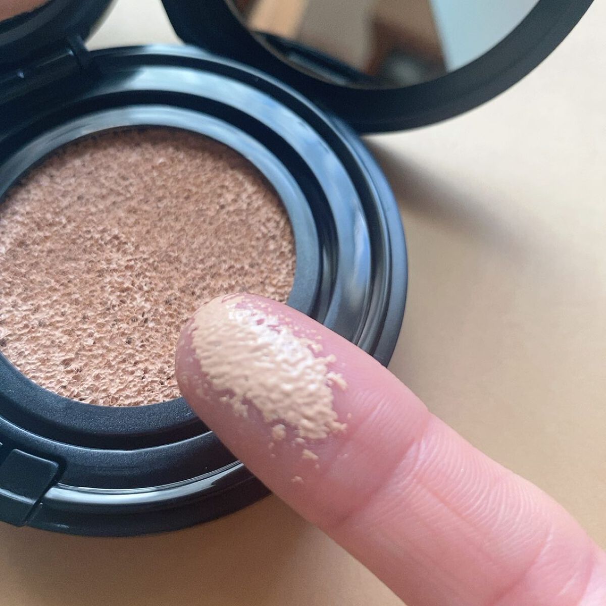 セラムクッションファンデーション SPF20・PA++/B.A/クッションファンデーションを使ったクチコミ(5枚目)