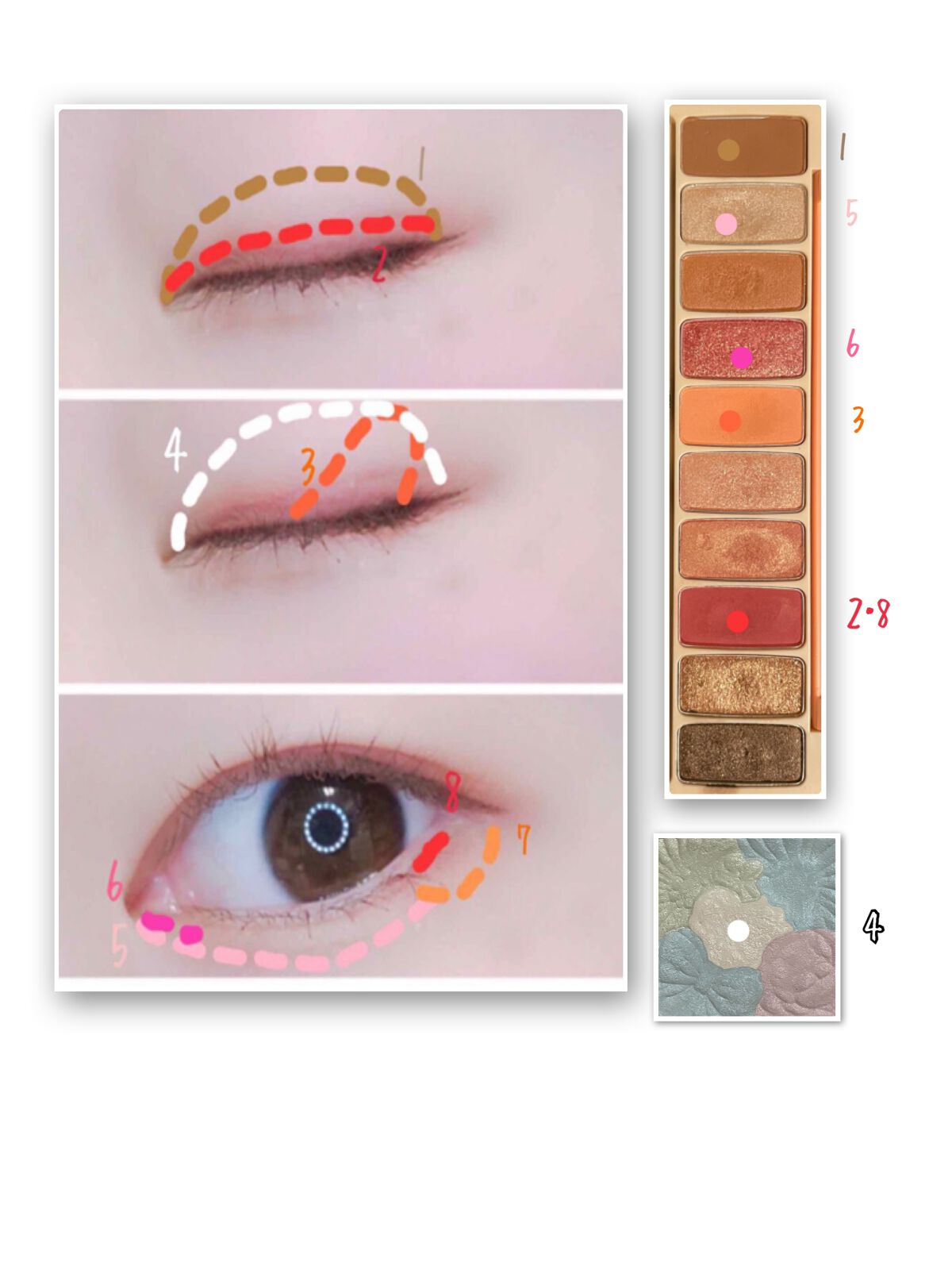 グロウフルールハイライター/キャンメイク/パウダーハイライトを使ったクチコミ（2枚目）