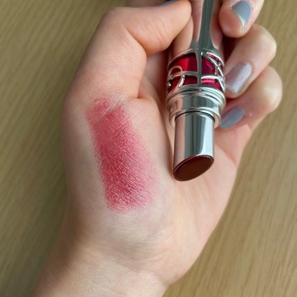 YSL ラブシャイン キャンディグレーズ No.6 バーガンディ テンプテーション/YVES SAINT LAURENT BEAUTE/口紅を使ったクチコミ(3枚目)