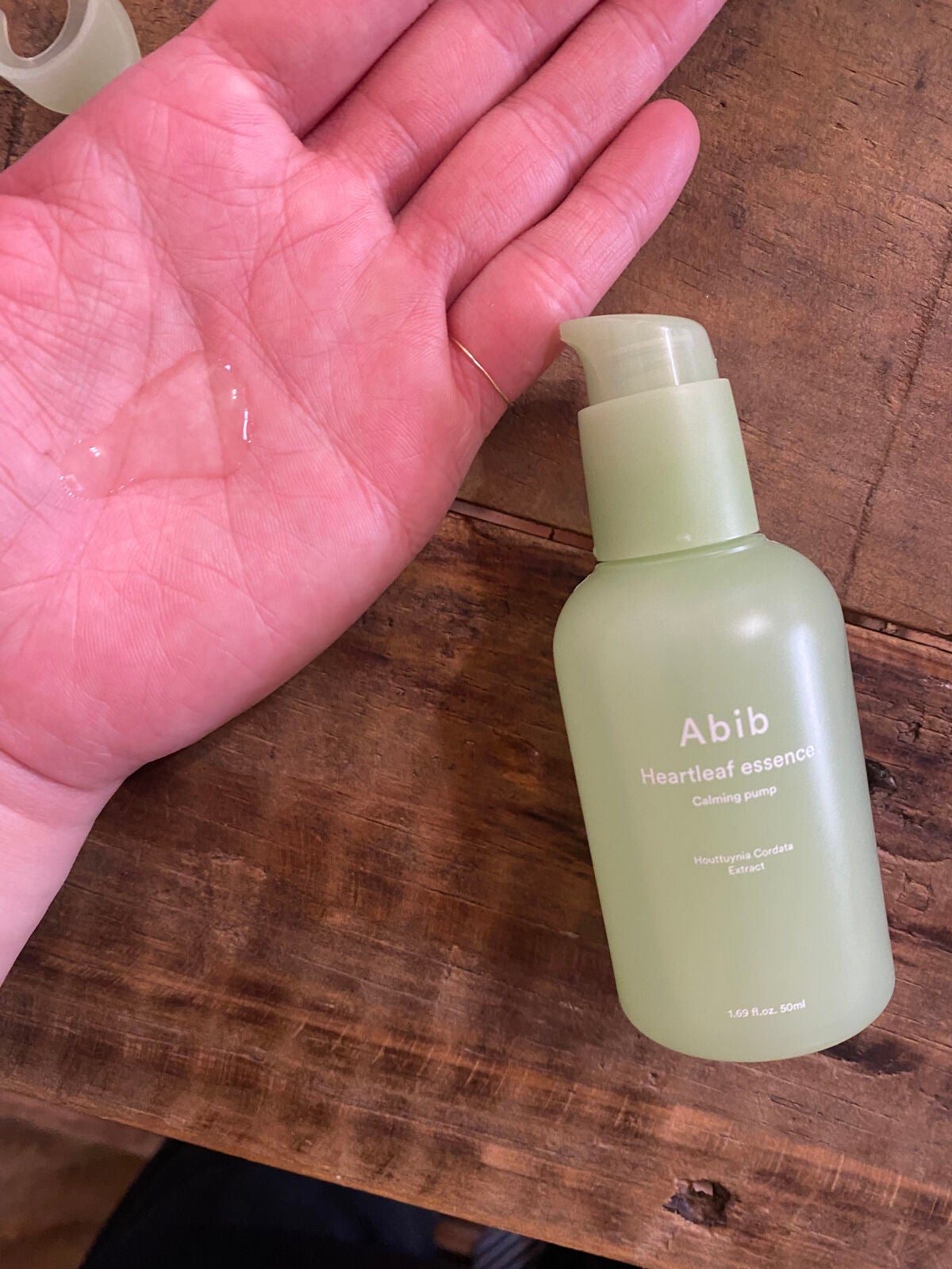ドクダミ エッセンス カーミングポンプ/Abib /美容液を使ったクチコミ(2枚目)