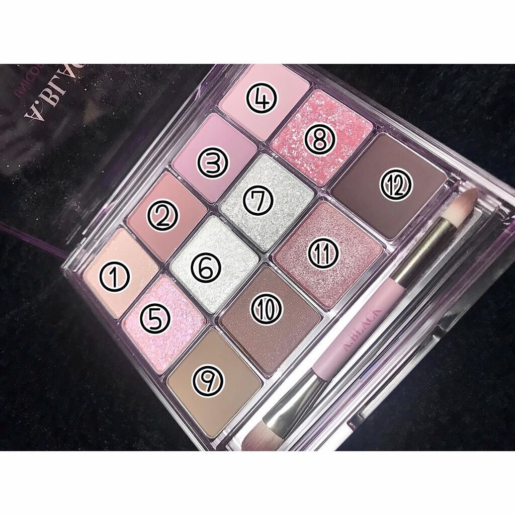 グラムチェンジマルチパレット/A.BLACK/マルチパレットを使ったクチコミ（3枚目）