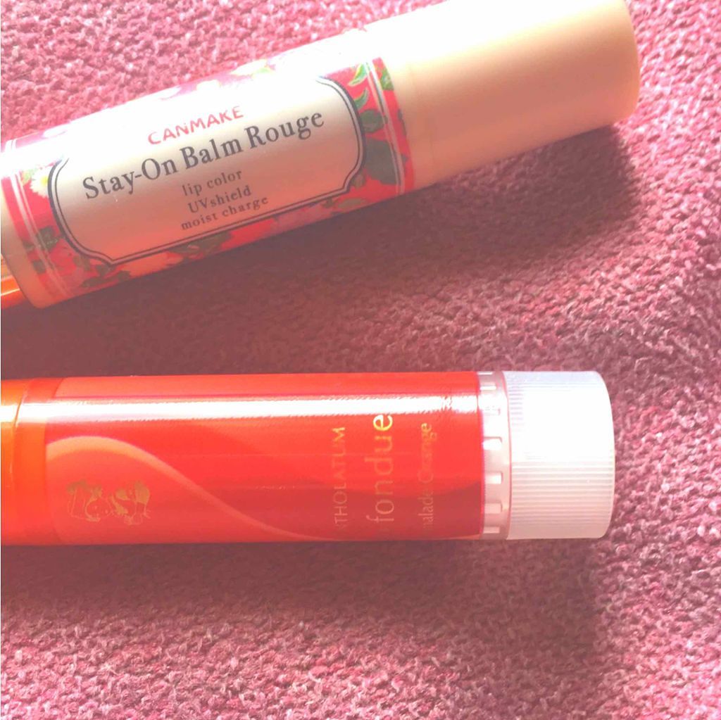 ステイオンバームルージュ/キャンメイク/口紅を使ったクチコミ(1枚目)
