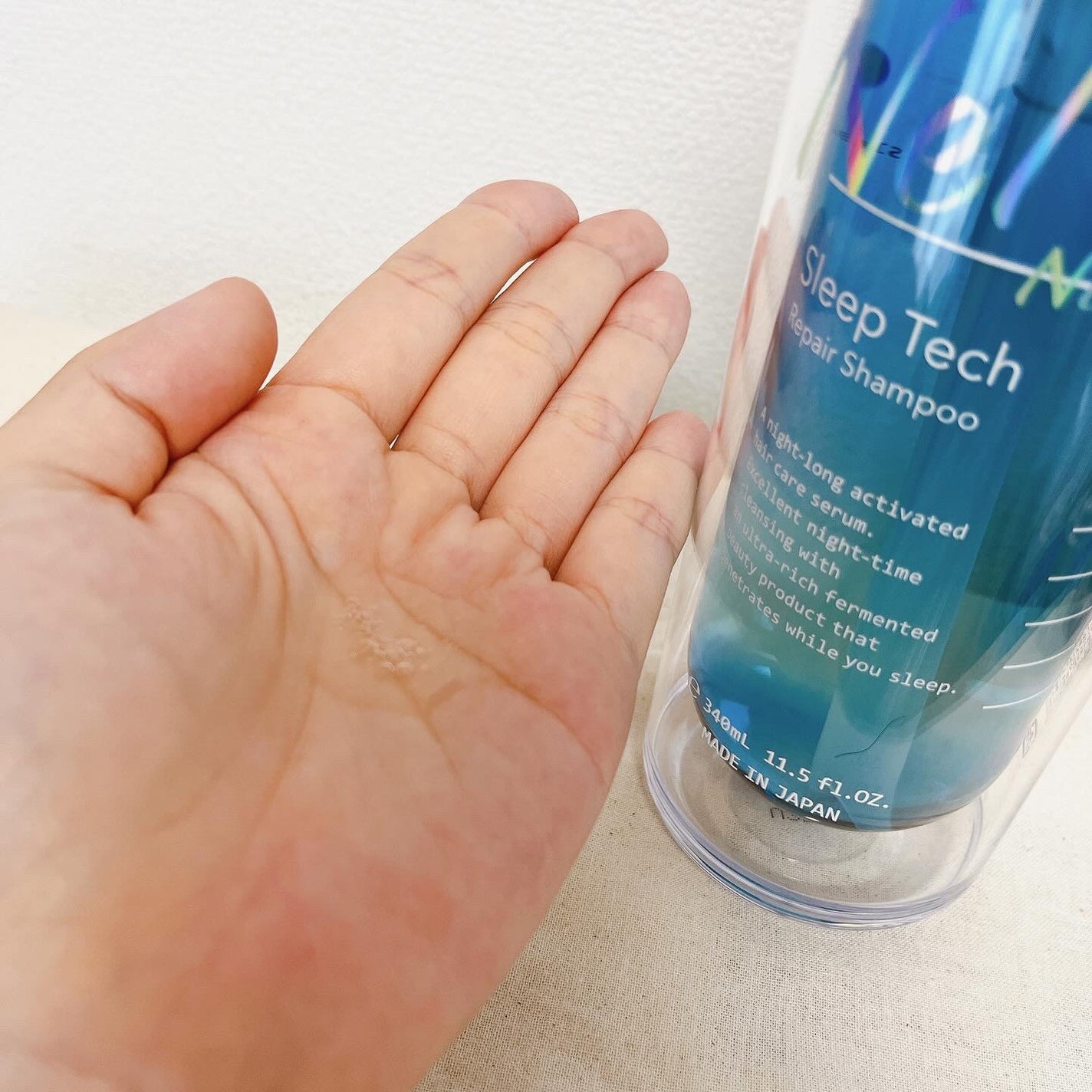 スリープテック リペア シャンプー/ヘアトリートメント/NeNe Night/市販シャンプーを使ったクチコミ(4枚目)