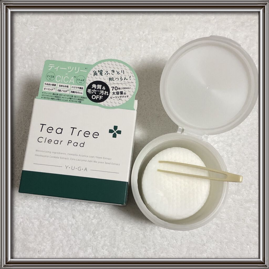 ティーツリークリアパッド/ユーガ/トナーパッドを使ったクチコミ（3枚目）