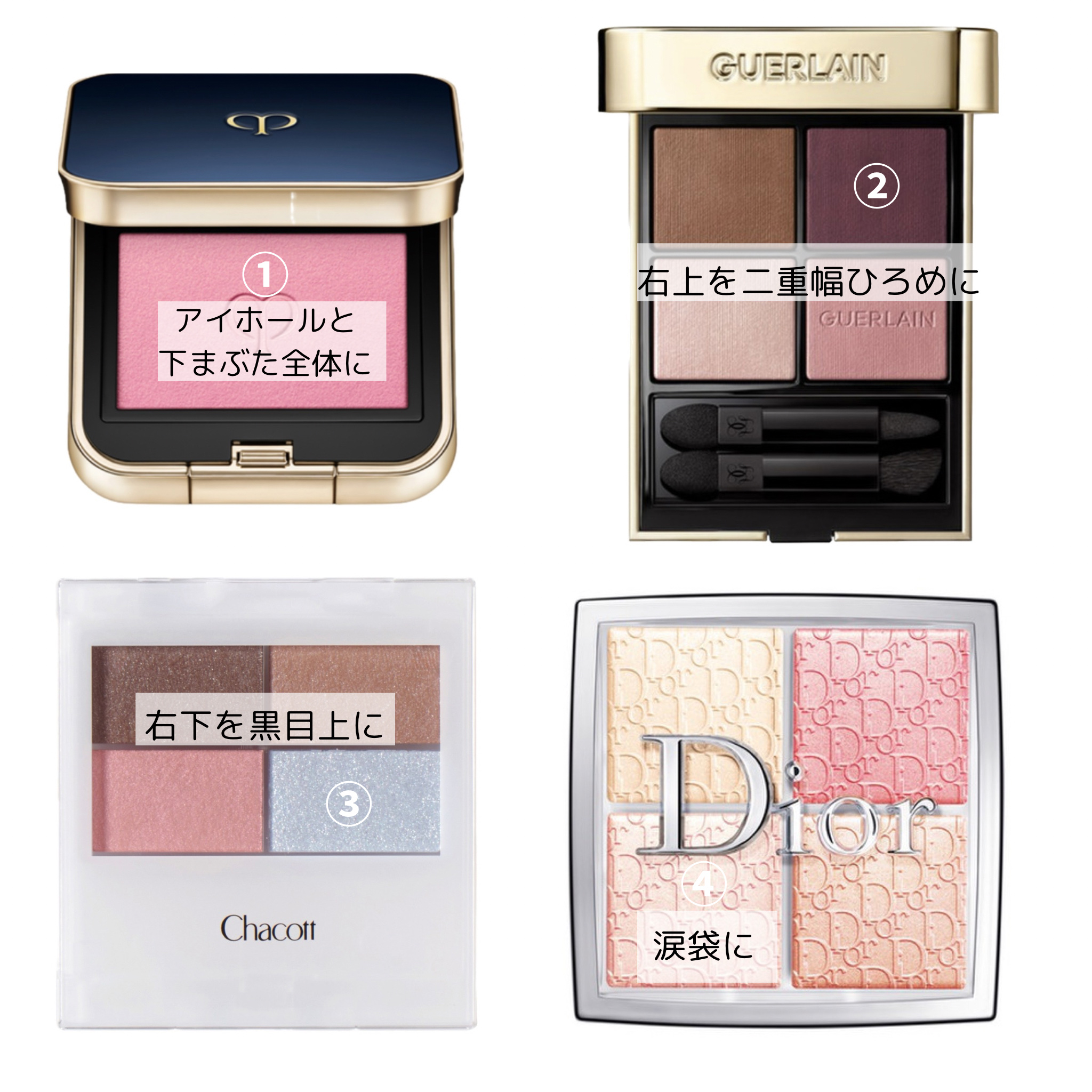 オンブルクルールソロ/クレ・ド・ポー ボーテ/単色アイシャドウを使ったクチコミ（2枚目）