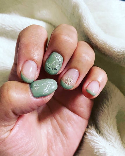 BRG ジェルネイル/DAISO/ジェルネイルを使ったクチコミ(1枚目)