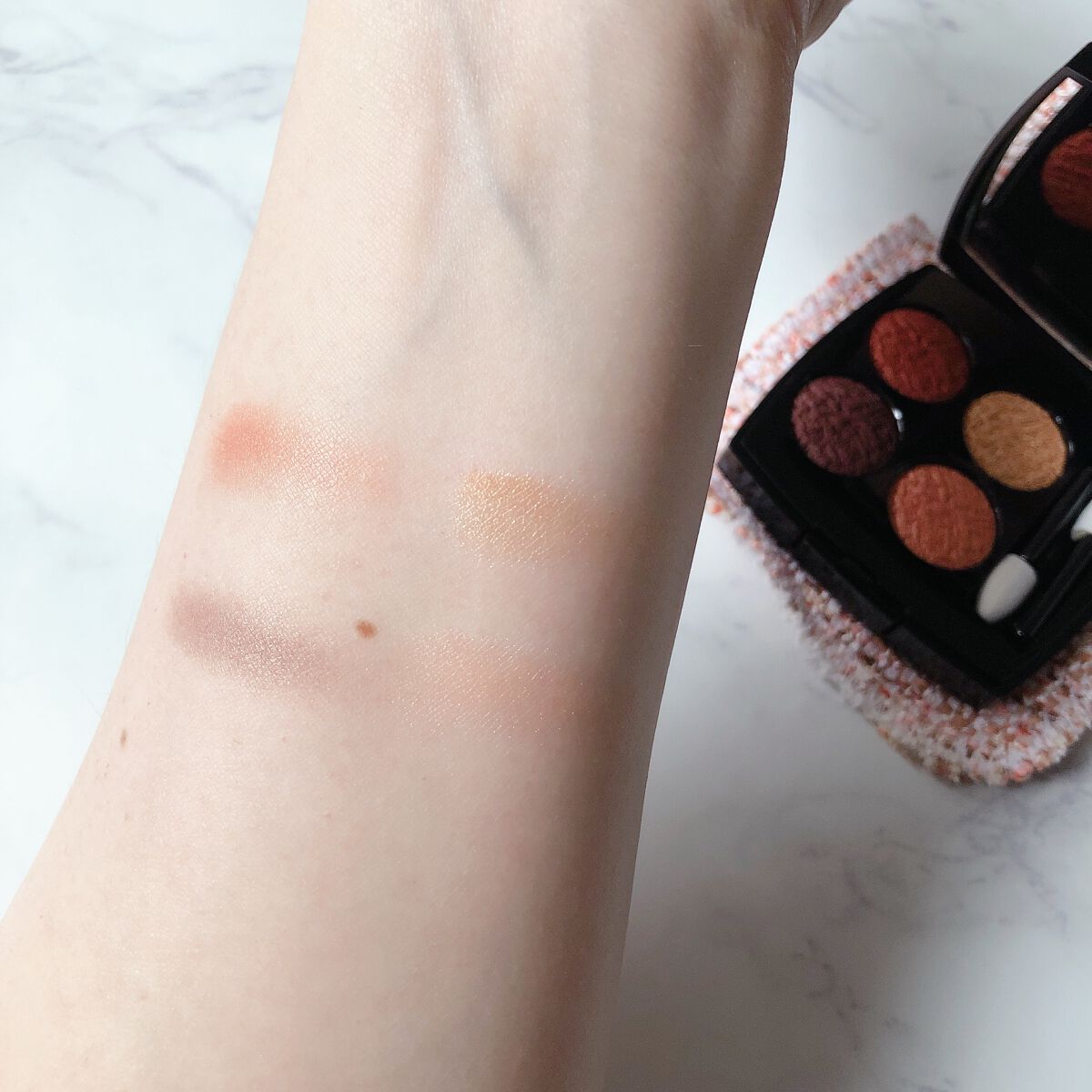 レ キャトル オンブル ツイード/CHANEL/アイシャドウパレットを使ったクチコミ(5枚目)