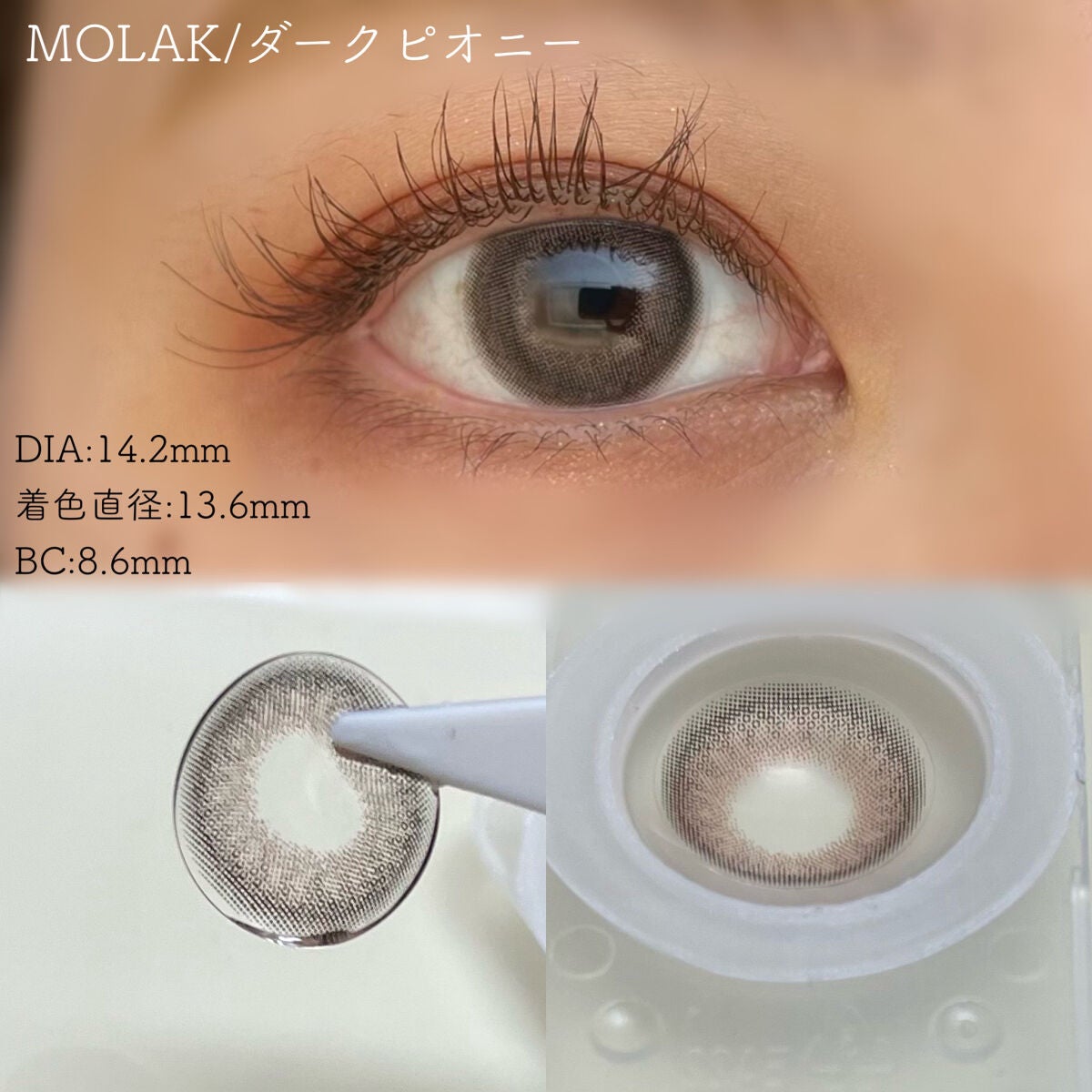 MOLAK 1day/MOLAK/ワンデー(1DAY)カラコンを使ったクチコミ(3枚目)