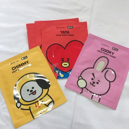 BT21 l MEDIHEAL COOKY ポイントパッチ/MEDIHEAL/シートマスク・パックを使ったクチコミ(1枚目)