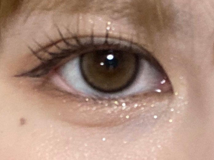 グリッター イルミネーションライナー R/CipiCipi/リキッドアイライナーを使ったクチコミ(1枚目)