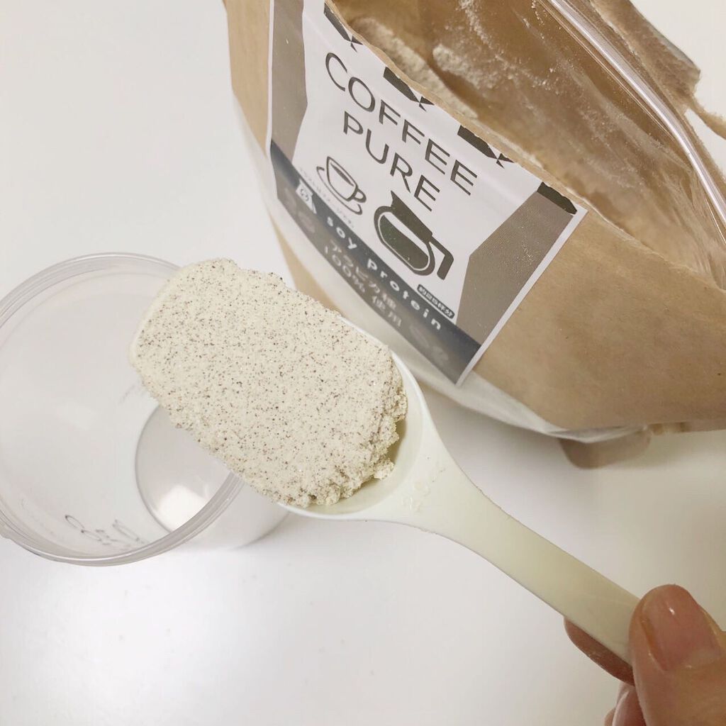 MATCHA PURE（プロテインパウダー）/ピュアパートナー/ソイプロテインを使ったクチコミ（2枚目）