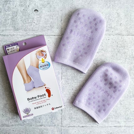 ベビーフット 保湿密封ソックス/ベビーフット/レッグ・フットケアを使ったクチコミ(1枚目)