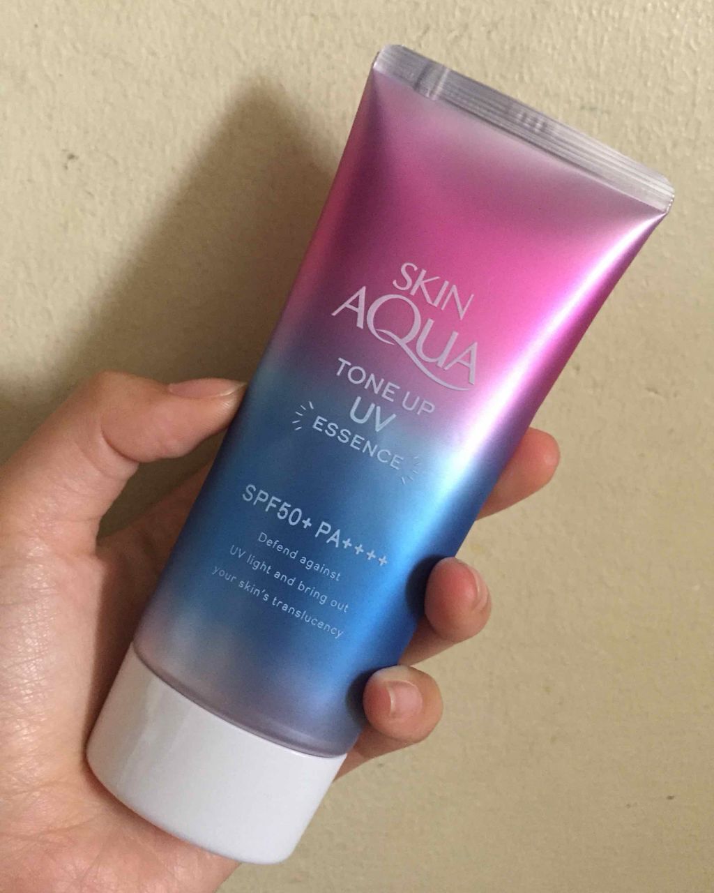 スキンアクア トーンアップUVエッセンス/スキンアクア/日焼け止めクリームを使ったクチコミ(1枚目)