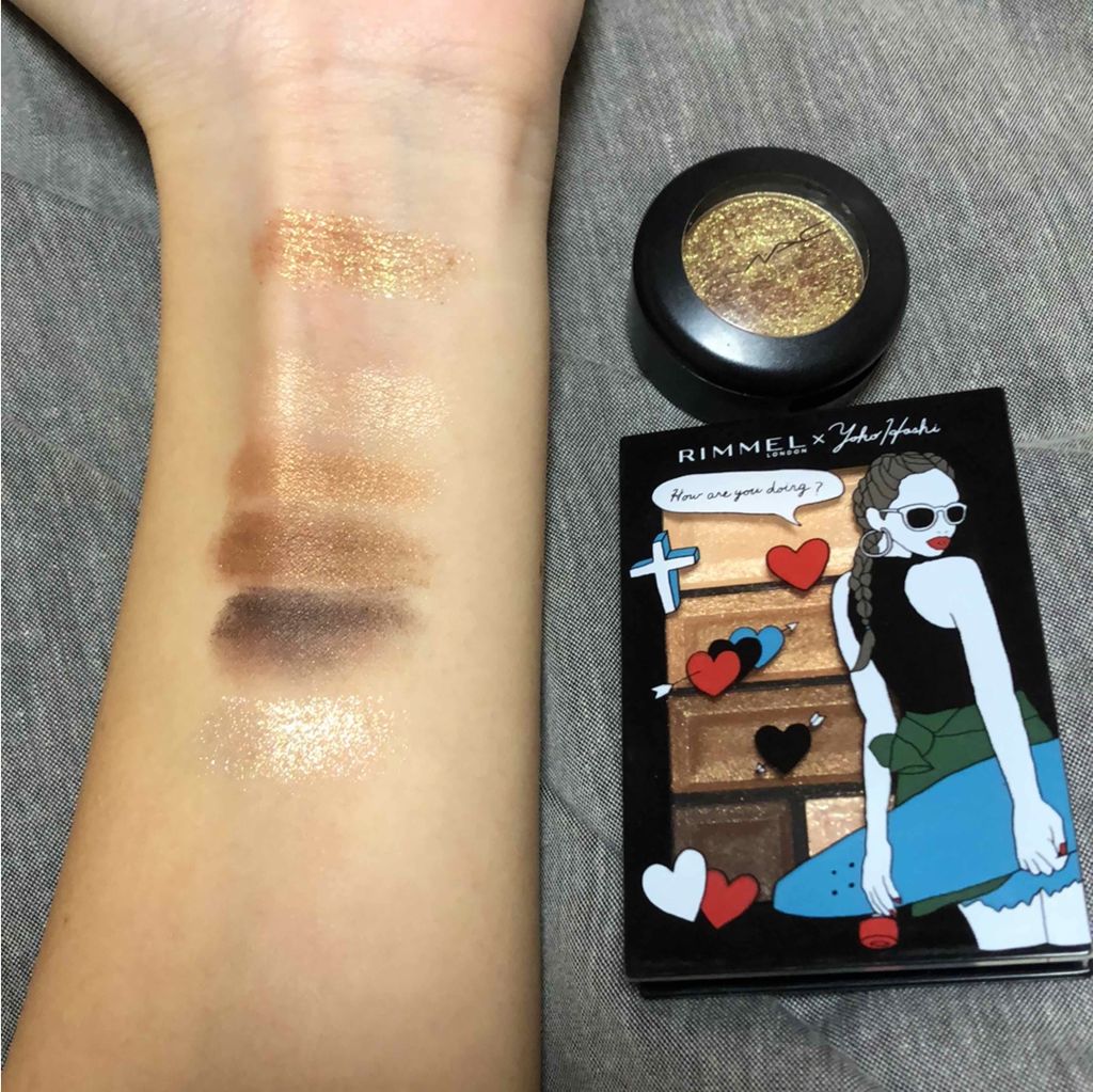 ショコラスウィート アイズ/リンメル ロンドン/アイシャドウパレットを使ったクチコミ（1枚目）