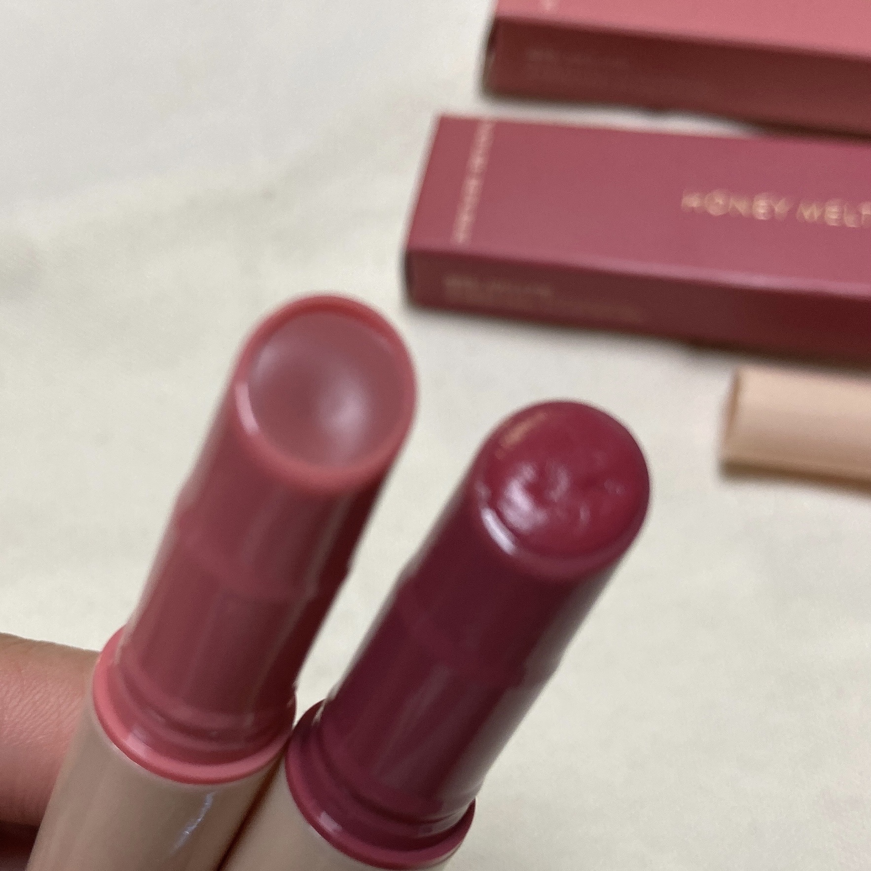 つやぷるリップR/b idol/口紅を使ったクチコミ（2枚目）