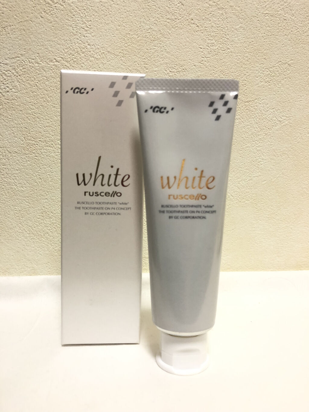 歯みがきペーストホワイト/ルシェロ/歯磨き粉を使ったクチコミ（1枚目）