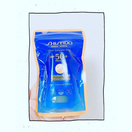 クリア サンケア スティック/SHISEIDO/日焼け止めスティックを使ったクチコミ(1枚目)