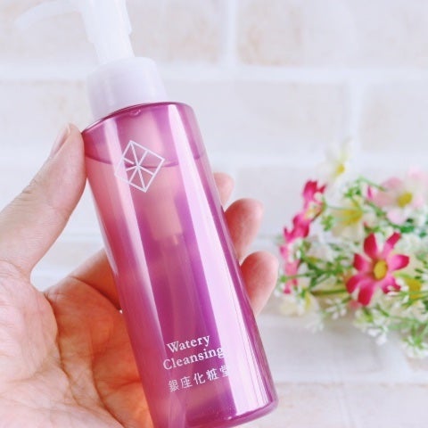 ウォータリークレンジング/銀座化粧堂/クレンジングウォーターを使ったクチコミ(1枚目)