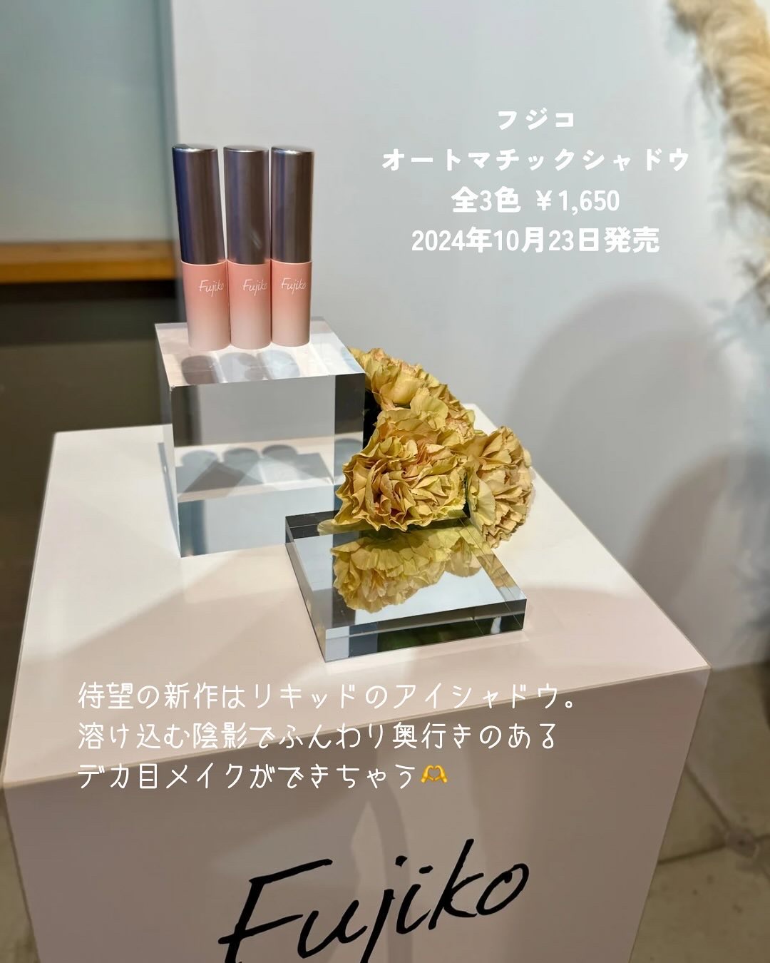 オートマチックシャドウ/Fujiko/リキッドアイシャドウを使ったクチコミ（3枚目）