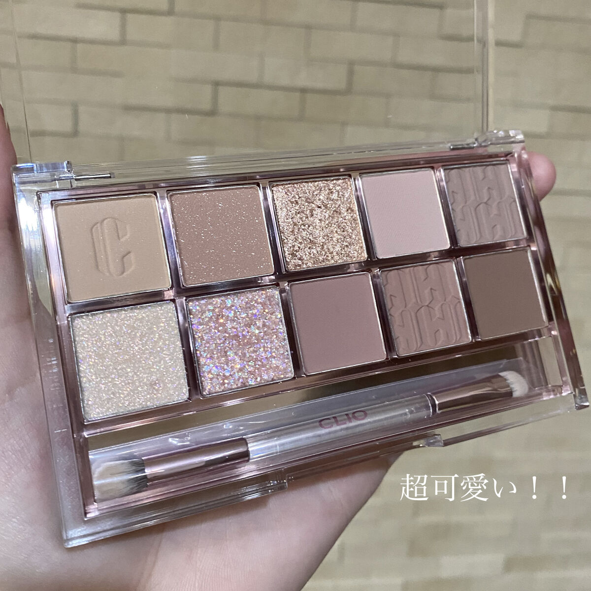 プロ アイ パレット/CLIO/アイシャドウパレットを使ったクチコミ（2枚目）