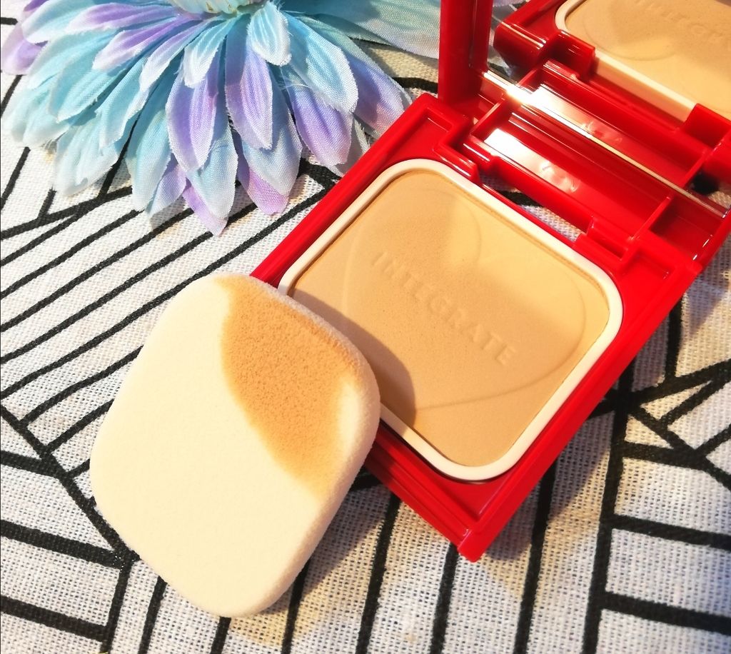 プロフィニッシュファンデーション/インテグレート/パウダーファンデーションを使ったクチコミ（2枚目）