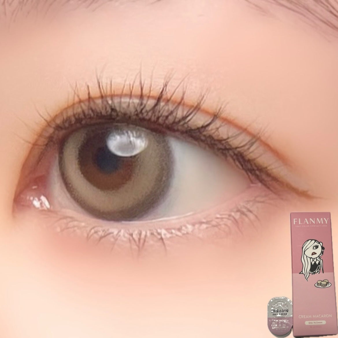 FLANMY 1day/FLANMY/ワンデー(1DAY)カラコンを使ったクチコミ(6枚目)