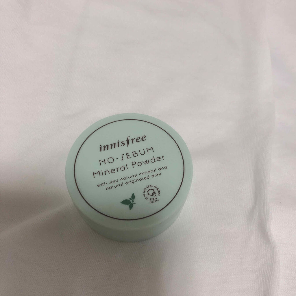 ノーセバム ミネラルパウダー/innisfree/ルースパウダーを使ったクチコミ（1枚目）